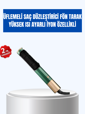 Ayarlanabilir Isı Kontrollü Saç Şekillendirme Seti – Tüm Saç Tipleri İçin Uygun
