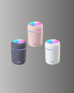 Taşınabilir Hava Nemlendirici – Renkli Işık ve USB Bağlantı - Görsel 5