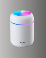 LED Işıklı Sessiz Masaüstü Nemlendirici – 3 Buhar Modu - Görsel 4