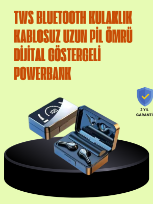 Akıllı Ekranlı Bluetooth Kulaklık – Derin Bas ve Net Tiz