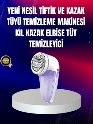 Tüy ve Tiftik Temizleyici – 3 Bıçaklı, 200ml Kapasiteli