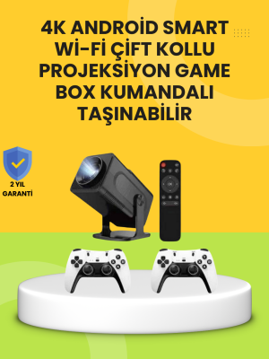 HCS350pro Android 11 İşletim Sistemli Mini Projektör