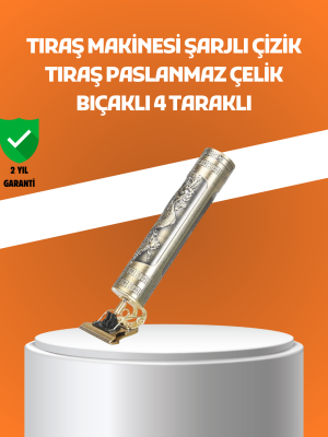 4 Başlıklı Suya Dayanıklı Saç Kesme Makinesi