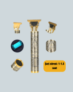 USB Şarjlı Kablosuz Saç Kesme Cihazı - Görsel 3