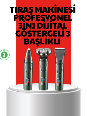 Hassas Bölgeler İçin Çok Fonksiyonlu Tıraş Makinesi