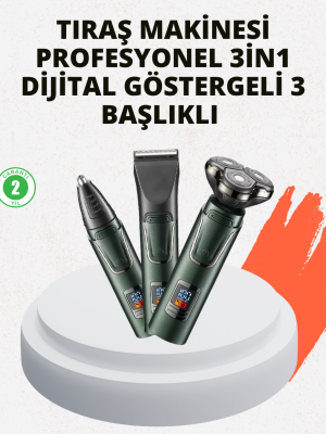Hareket Halinde Kullanıma Uygun Tıraş Makinesi