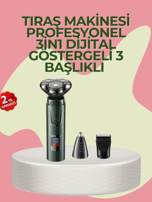 Başlıklı Şarjlı Tıraş ve Bakım Cihazı