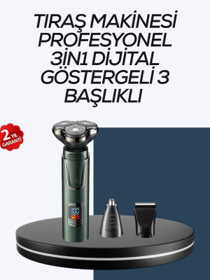 Kuru Kullanıma Uygun Erkek Tıraş Makinesi