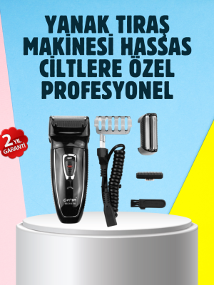 Çift Başlıklı Taşınabilir Tıraş Cihazı