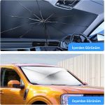 Hyundai i30, Ford Fiesta, Seat Ibiza, Renault Clio, Dacia Duster Uyumlu Oto Şemsiye - Görsel 2