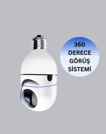 İki Yönlü Ses Destekli Ev Güvenlik Kamerası – Yerel Kayıt Özellikli - Görsel 4