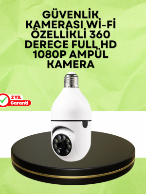 Hareket Algılama Özellikli IP Kamera – Gece ve Gündüz Takip İçin Uygun