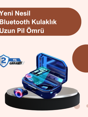 Şarj Kutulu TWS Kulaklık – Otomatik Eşleşme ve Hızlı Şarj