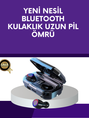Uzun Pil Ömürlü Kablosuz Kulaklık – 4 Saat Kesintisiz Kullanım