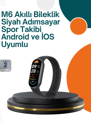 iOS ve Android Uyumlu Akıllı Bileklik – Çok Fonksiyonlu Kullanım