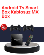 Retro Oyun Konsollu Akıllı Android TV Kutusu