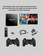 Retro Oyun Konsollu Akıllı Android TV Kutusu - Görsel 4