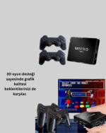 Retro Oyun Konsollu Akıllı Android TV Kutusu - Görsel 3