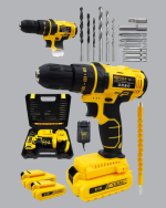 12V Akülü Matkap | 20-30 Nm Tork, Çift Hız Ayarı ve LED Işık - Görsel 3