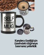 Çift Katmanlı Termos Özellikli Karıştırma Motorlu Kupa - Görsel 2