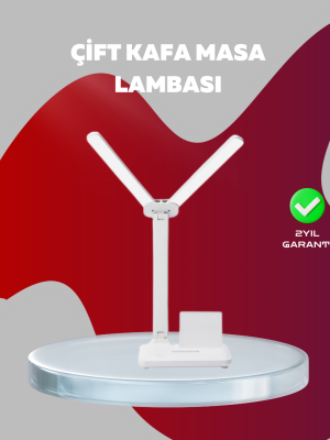 Kısılabilir LED Masa Lambası – Kalemlik, Telefon Standı ve Okuma Işığı Bir Arada