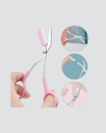 Hassas Kesim İçin Kavisli Yüz Bakım Makası - Görsel 4