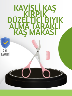 Taşınabilir Kaş ve Kirpik Düzenleme Makası – Ergonomik Tasarım