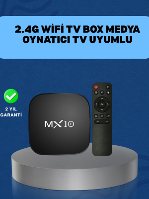 4K Medya Kutusu HDMI-USB Bağlantılı Android TV Çözümü