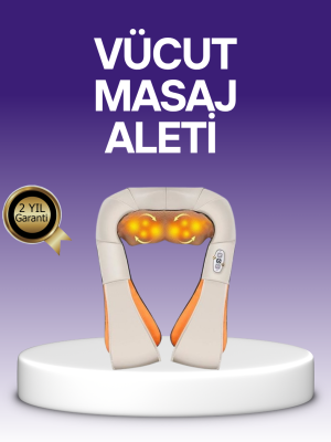 Ovmalı Boyun ve Sırt Masaj Cihazı