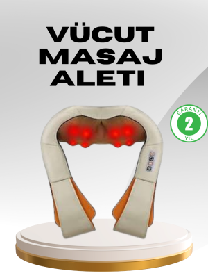 Ovmalı Kas Gevşetici Masaj Cihazı – Boyun, Omuz ve Sırt İçin Derin Etki