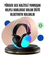Konforlu Tasarımlı Kablosuz Gaming Kulaklık – Uzun Pil Ömrüyle