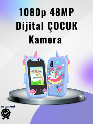 Çocuklar İçin Eğitici ve Eğlenceli Dijital Kamera