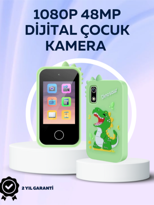 Çocuklara Özel Dijital Kamera – Yaratıcı Fotoğraf Modları ve Eğlenceli Efektlerle Eğitici Deneyim