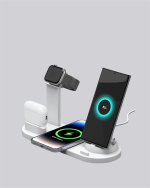 iPhone, Apple Watch ve AirPods ile Uyumlu 4'ü 1 Arada Şarj Ünitesi – Tüm Apple Cihazları Tek Noktada - Görsel 3