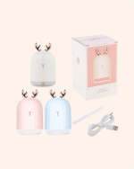 El Tipi USB Mini Soğuk Mist Nemlendirici 220 ml Tank - Görsel 5