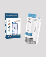 ABS Gövdeli Öğrenci ve Hobi Mikroskobu – Mavi Renk - Görsel 3