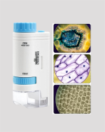 ABS Gövdeli Öğrenci ve Hobi Mikroskobu – Mavi Renk - Görsel 5