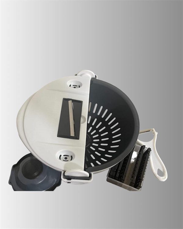 1211390_dilimleyici-ve-rende-bicakli-cok-amacl-5fba8.png Döner Mekanizmalı Rende Bıçaklı Sebze Dilimleyici Seti - Görsel 3