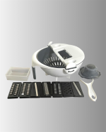 Döner Mekanizmalı Rende Bıçaklı Sebze Dilimleyici Seti - Görsel 2