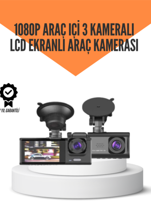 TA-01 LCD Ekranlı Gece Görüşlü Araç Kamerası