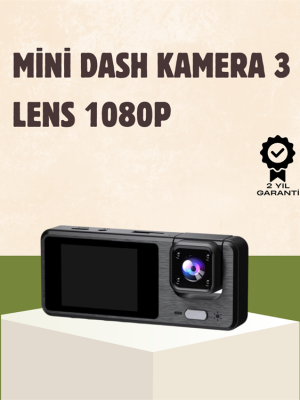 Full HD 3 Kanallı Araç Kamerası – Akıllı Çözümlerle Sürüş