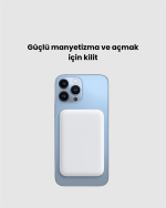 MagSafe Manyetik Powerbank – iPhone İçin Hızlı, Kablosuz ve Güvenli Şarj - Görsel 2