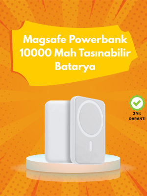 Ultra Kompakt ve Güçlü – MagSafe Powerbank 10000 mAh ile Kablosuz Şarj Deneyimi