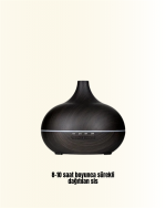 550 ml Ultrasonik Yağ Difüzörü ve Soğuk Buhar Nemlendirici - Görsel 2