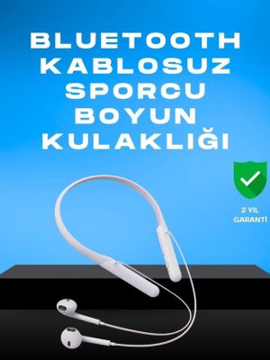 Kablosuz Bluetooth Kulaklık – Boyun Askılı, 100 Saat Pil Ömrü