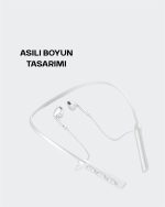 Boyun Askılı Kulaklık – 100 Saat Kullanım Süresi, Ergonomik Tasarım - Görsel 2