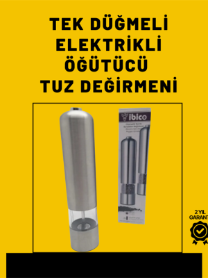 Elektrikli Baharat Öğütme Cihazı Ergonomik Şeffaf Gövde