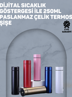 12 Saat Sıcak, 24 Saat Soğuk Tutabilen Paslanmaz Termos