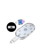 USB Şarjlı, 3 Saat Kesintisiz Çalışan Araba Atmosfer Işıkları - Görsel 2