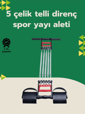 Çok Fonksiyonlu 3'ü 1 Arada Spor Aleti – Kol, Göğüs Genişletici ve Mekik Destekçisi